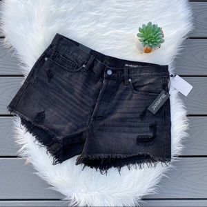 Blank NYC Ripped Denim Shorts
